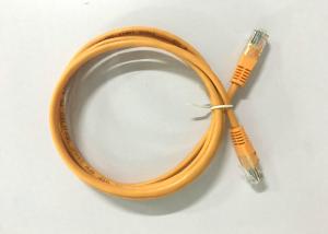 China UTP CAT6 Lan Cable Patch Cords 4PR 24AWG 7*0.2CU Verified To ETL 1FT-100FT factory
