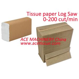 Single Channels Multifold Paper Towel Tissue Paper Cutting Machine Automatic