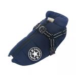 Luxury Cooling Pet Vest Dog Harness And Leash Set With Buckle Winter Cotton Coat