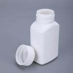 170ml Square Canister for Medical Pills HDPE Material Thicken Plastic Screen