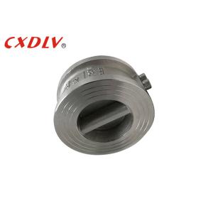 China Butterfly Dual Disc Wafer Check Valve Stainless Steel Body 1.4408/CF8M/SCS14A factory