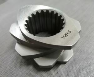 China JSW Steel Works CMP335 Screw Elements For PPE Products In Petrochemical Industry factory
