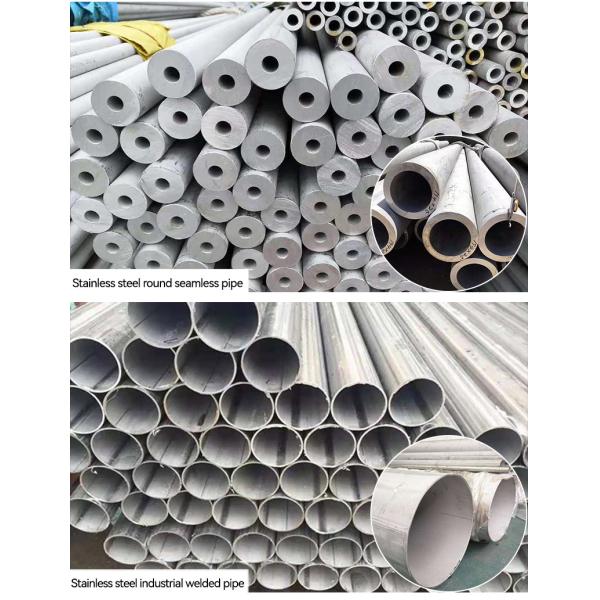 Cold Rolled Ss Seamless Pipe Corrosion Resist Length 6000mm Ss Pipe Schedule