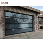 Smart Sectional Aluminum Garage Door 8x7 Clear Parts Glass Material