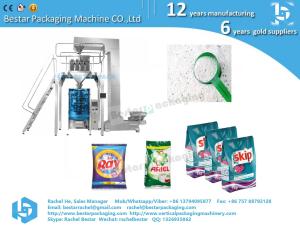 China Chinese supplier packing machine for stand bag washing powder packing factory