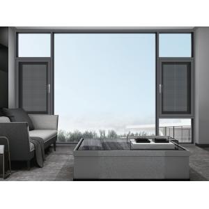 China Energy Saving Soundproof Weather Resistant Aluminum Swing Outward Casement Window on sale