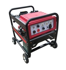 China Excitation Electric Start Diesel Welding Generators 192F Power rated output AC 3kw factory