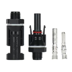 China Male Female Solar Panel Wire Connector , MC4 Photovoltaic Connector factory