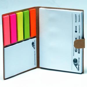 China Note pad advertising pad 100X75mm with sticky note logo customized factory