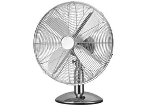 China 12 Inch Retro Electric Fan 3 Speed Knob Switch 4 Blade Airflow ETL Listed factory