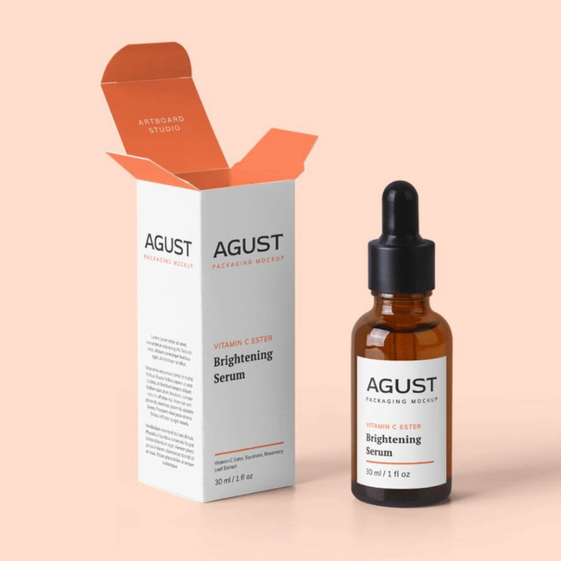 30ml 50ml Skincare Paper Boxes Beauty Packaging