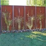 Polished Metal Decorative Panels Artistic Corten Steel Stainless Steel