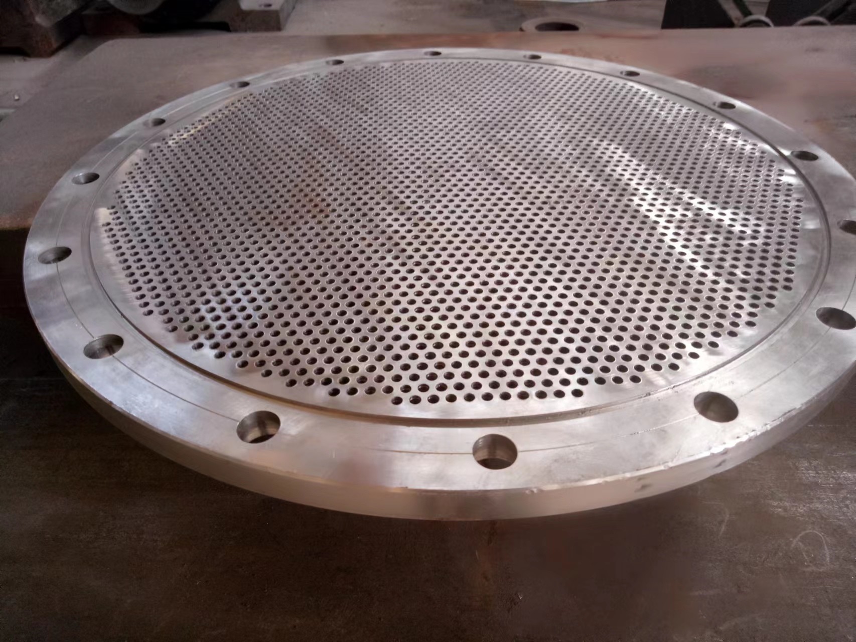 Factory Straight Pin 304/316L Stainless Steel Flange Steel Forged Flat Welding Flange