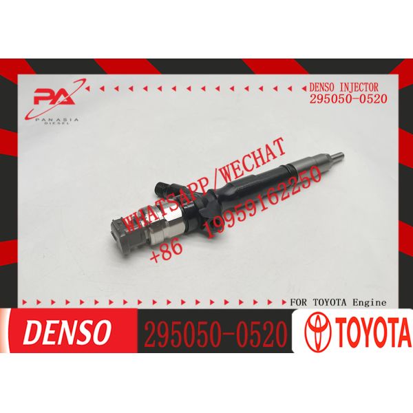295050-0180 295050-0520 23670-0L090 23670-09350 Diesel Engine Components Injector Nozzle Hilux 1KD-FTV 3.0L Hilux 2KD-FTV 2.5L