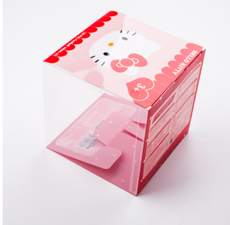 OEM Clear Durable Printed PVC Box , Printing Cartoon PVC Packaging Box