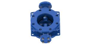 China Modulating On Off FBE Coated GSJ500-7 Double Eccentric Butterfly Valve factory