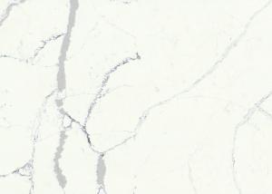 China Marble Looking 15MM Calacatta Quartz Stone Home Design Materials factory