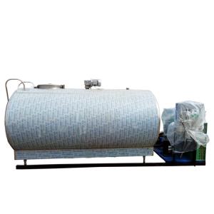 China 1000L Milk Chiller Tank 2.5kw Milk Cooling Tank For Storing Fresh Milk factory