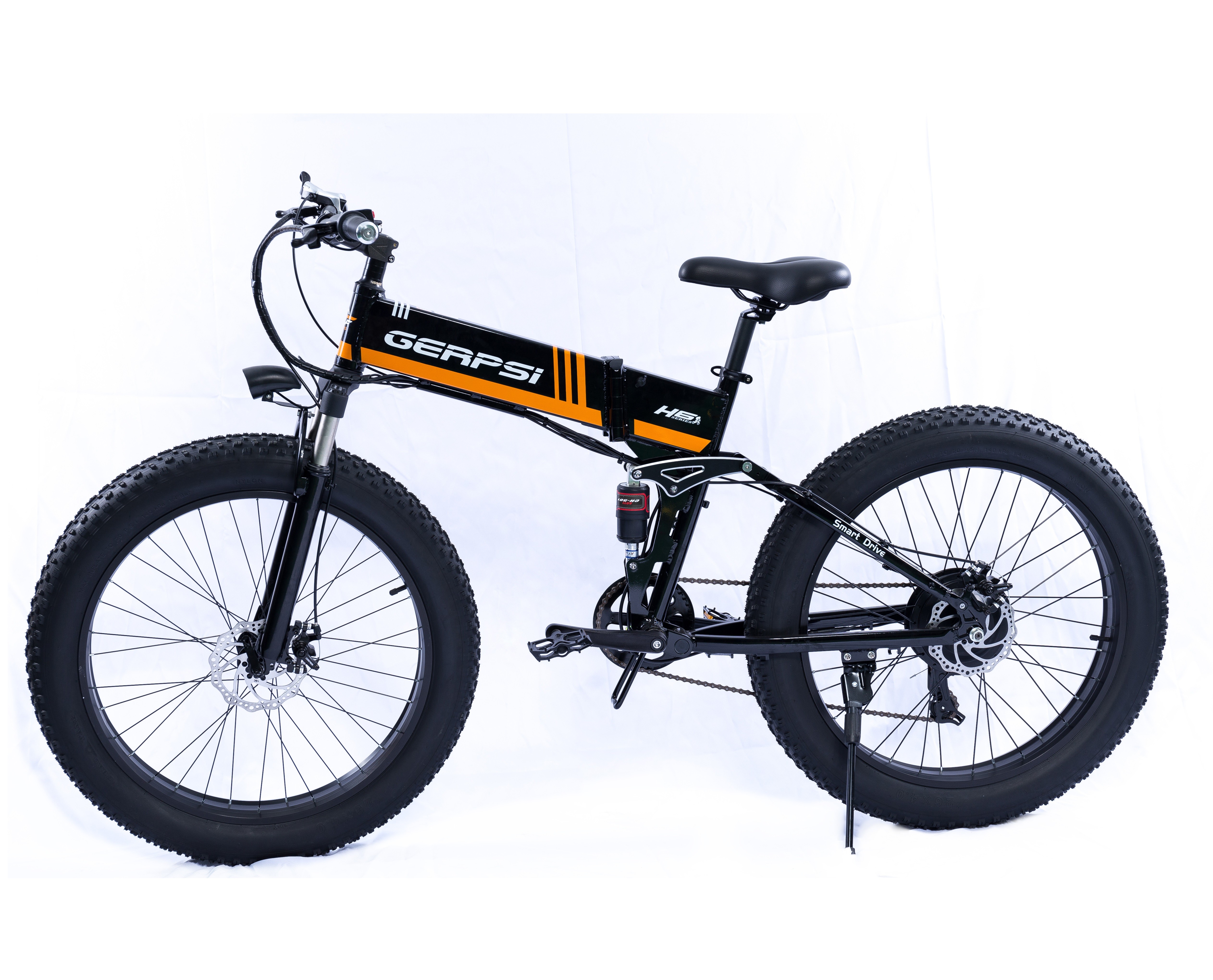 Full Suspension 26 Inch 350w Aluminium Folding Electric Bike