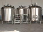 Industrial / Commercial Beer Brewing Equipment Stainless Steel Material 2000L