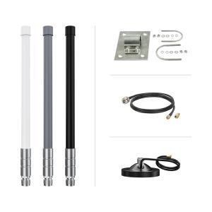 China N-Female Connector Outdoor Fiberglass Base Antenna for 868MHz and 915MHz Communication factory