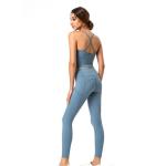 Women Fitness Clothing Yoga Apparel Camisole Lady Cross Back Bra Vest Tank Top