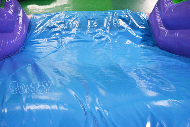 12M Length Pink Green Inflatable Obstacle Course For Adult