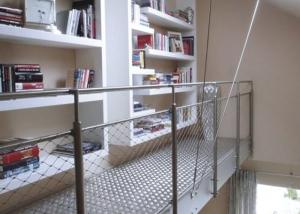 China Balcony Or Stair Architectural Wire Mesh To Prevent Children Falling factory