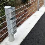 Highway Guardrail Cable Barrier for Roadway Safety in Zinc Coating and