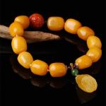 Jewellery Beeswax Amber Blood Pearl Bracelet Trend New Design Amber Stone
