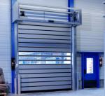 Automatic PVC Fabric High Speed Fast Acting Rapid Rise Overhead Quick Roll up