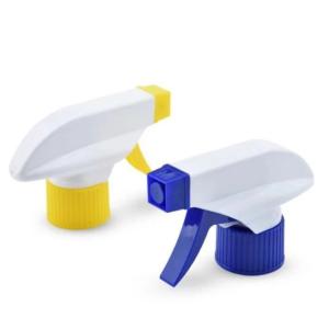 China 28/410 Foaming Plastic Trigger Sprayer Head Yellow Blue White factory