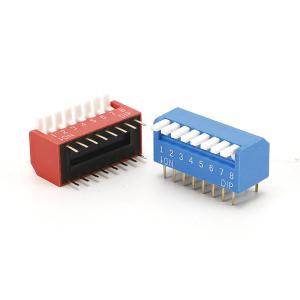 Waterproof Electronic Dip Switch , Circuit SPST Waterproof Dip Switch