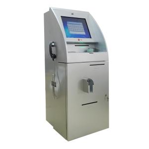 China 15&quot;~19&quot; Multi Payment Machine Kiosk With Internet And Cash Dispenser factory