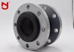 Isolation Pipe Rubber Bellows Expansion Joint Black Color 6.0 Mpa Burst Pressure
