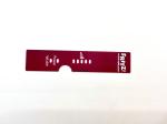 Self Adhesive Screen Printing Rubber Membrane Buttons For Medical Equipment