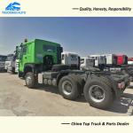 10 Wheel 70 Tons SINOTRUK HOWO 371HP Prime Mover Truck For Container Transport