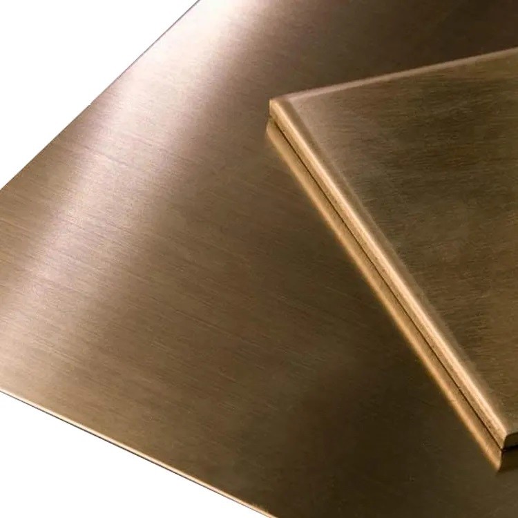 1000*2000mm Decorative Copper Sheets Red Rectangular T2 High Corrosion Resistance