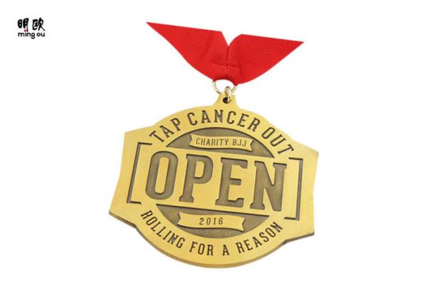 Antique Design Gold And Silver Medals ,Open Logo Personalised Award Coins