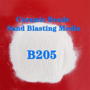 China B205 Ceramic Bead Blasting Media For Sand Cleaning Polishing factory