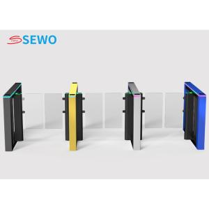 China Aluminum Alloy Speed Gate Turnstile Access Control With RFID Card Reader factory