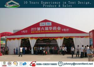 China Customized 10x30m Waterproof White And Red Large Aluminum Outdoor Event Tents factory
