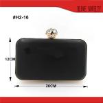 Handbag Hardware Good Quality Bag Accessories 12*20 CM Gold Metal Box Clutch