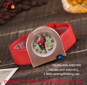 China wholesale Pu watch alloy case quartz watch Personality watches fashion watch pu strap cool style factory