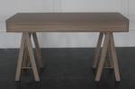 Formica laminate 3-drawer solid wood writing desk for hotel bedroom furniture