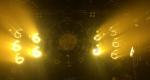 49*3W led golden led Beam Matrix Light For Stage Wedding Disco Club Party Event