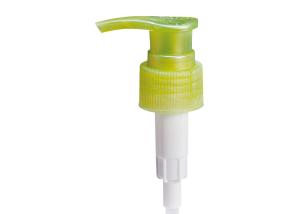 China Green Hand Lotion Pump Dispenser / Baby Shampoo Pump Dispenser 24/410 factory