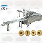 Two Lane 1 Color Chocolate Sandwich Biscuit Machine 600-1200 sandwiches/min