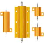 RX24 Gold Aluminum Housed wirewound 10W 25W 50W 100W 200W Tolerance 5% Resistor