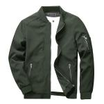 Cotton Or Polyester Or Nylon Long Sleeve Jackets Men Casual Jacket